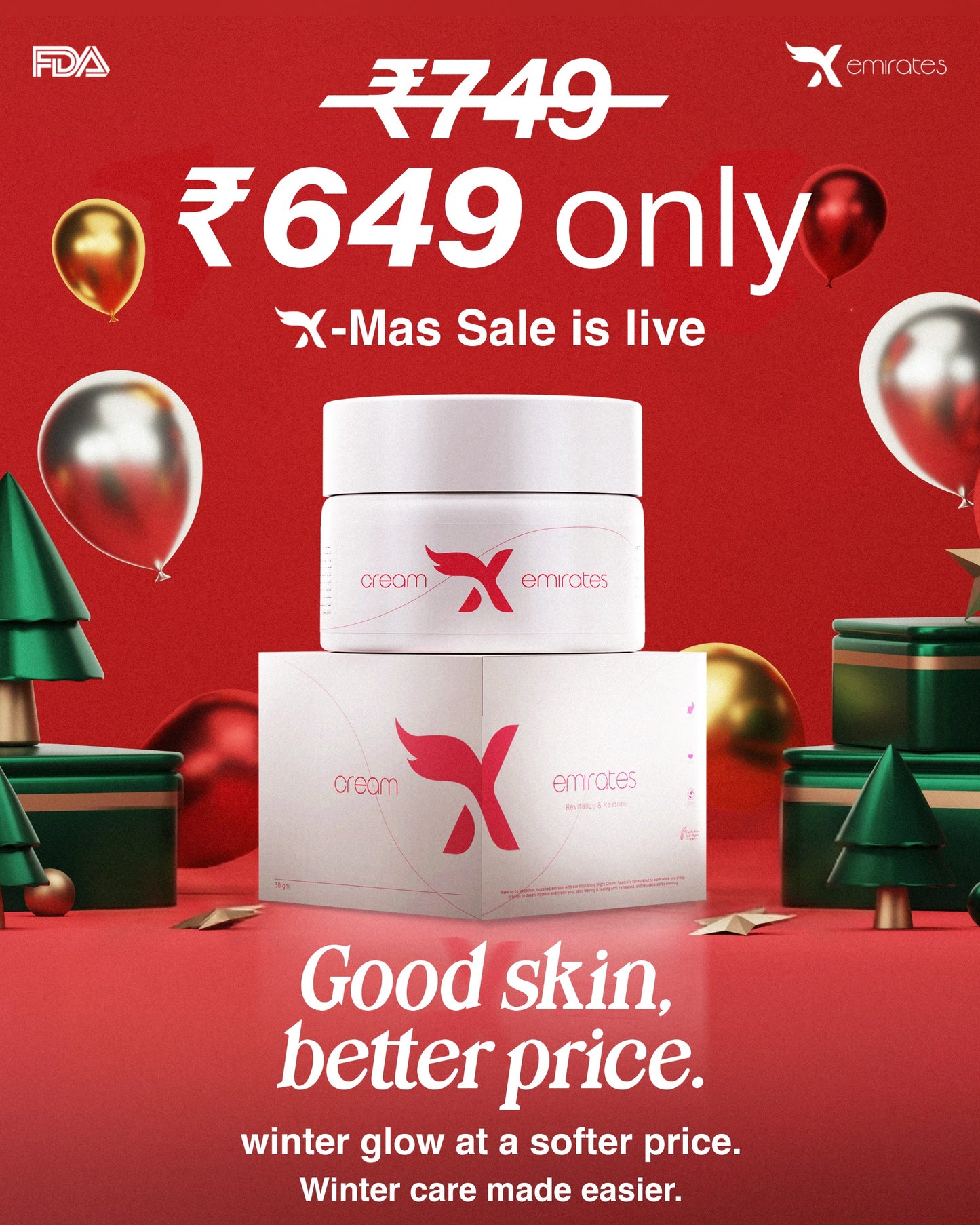 FACE WHITENING CREAM