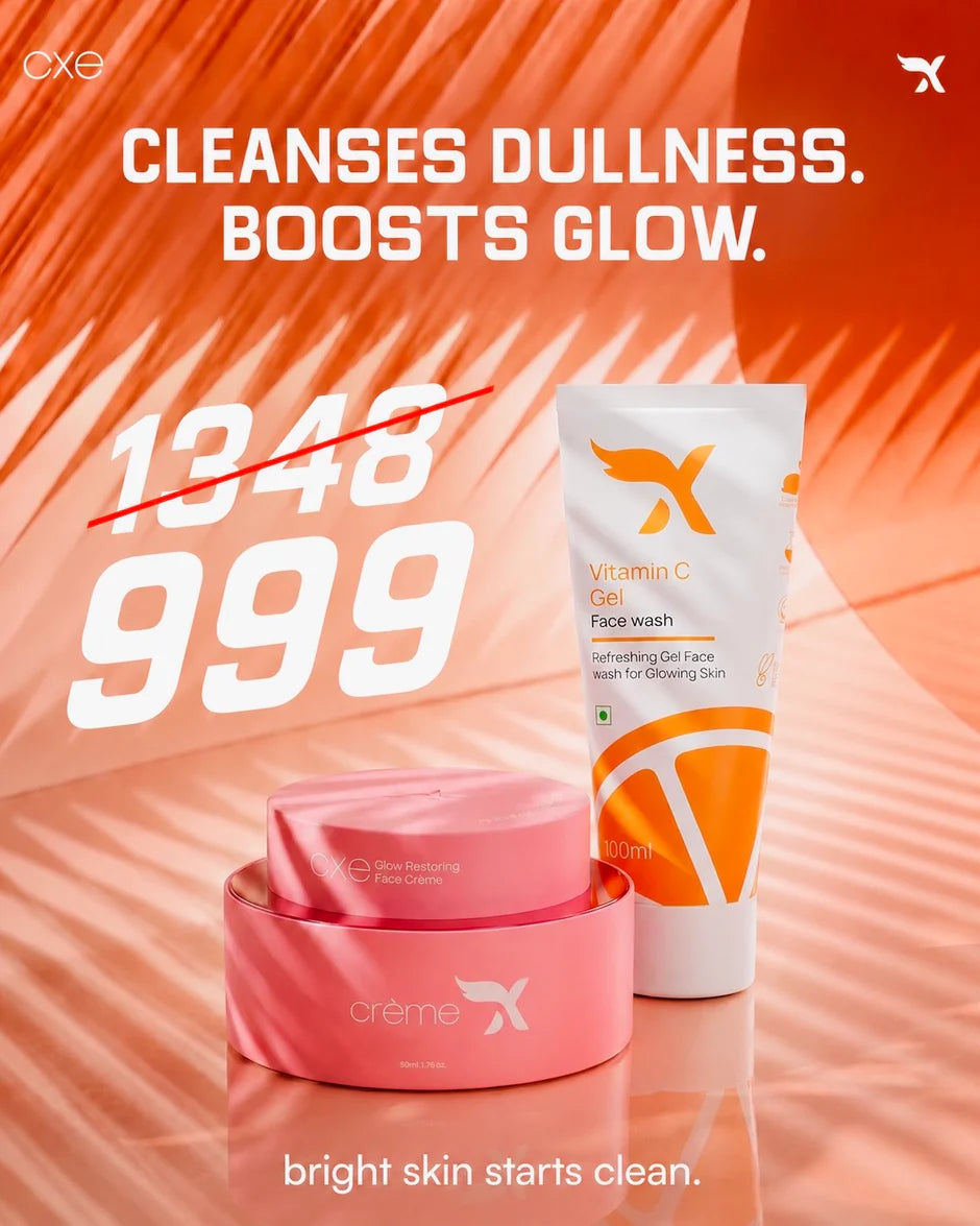 Face Cream & Vitamin C Gel Face Wash - Combo Offer