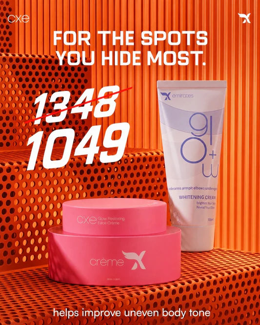 Face Cream & Glow+(Underarms ,armpit, elbows ,underlegs) - Combo Offer