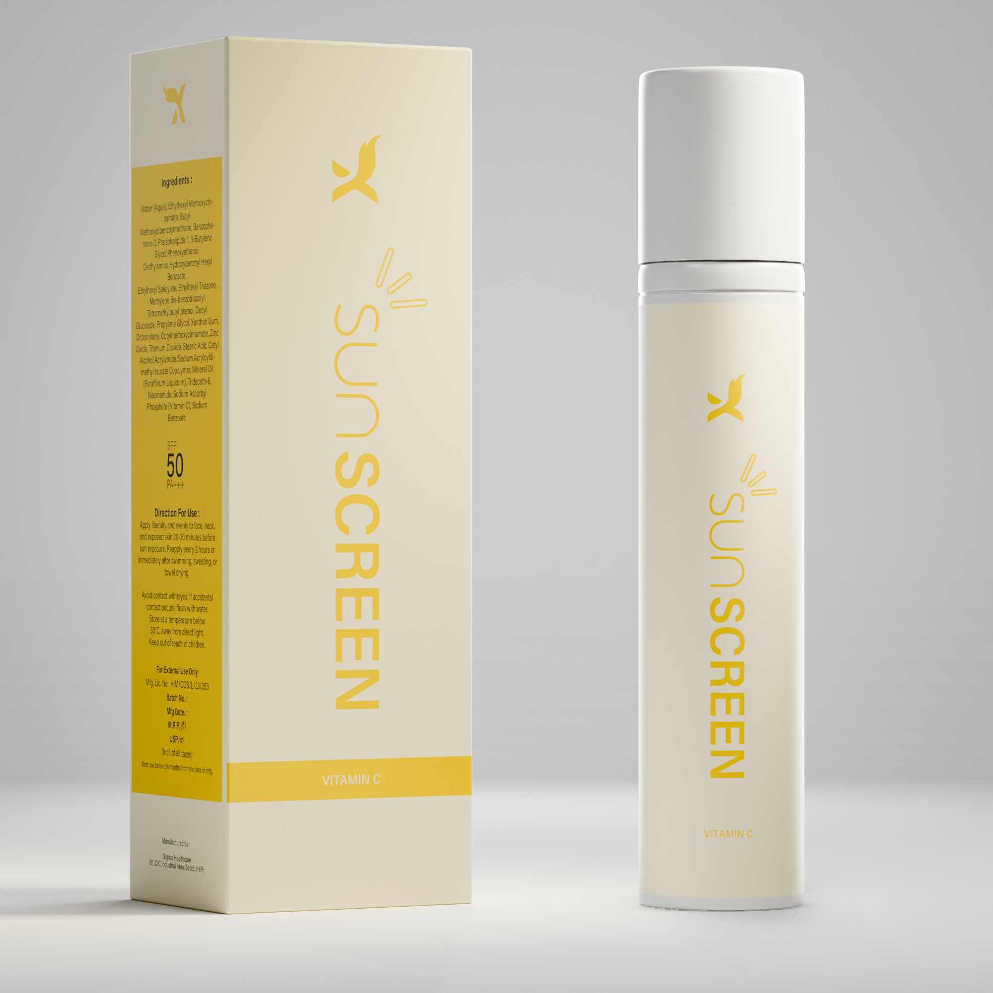 SUNSCREEN SPF | 50 PA+++
