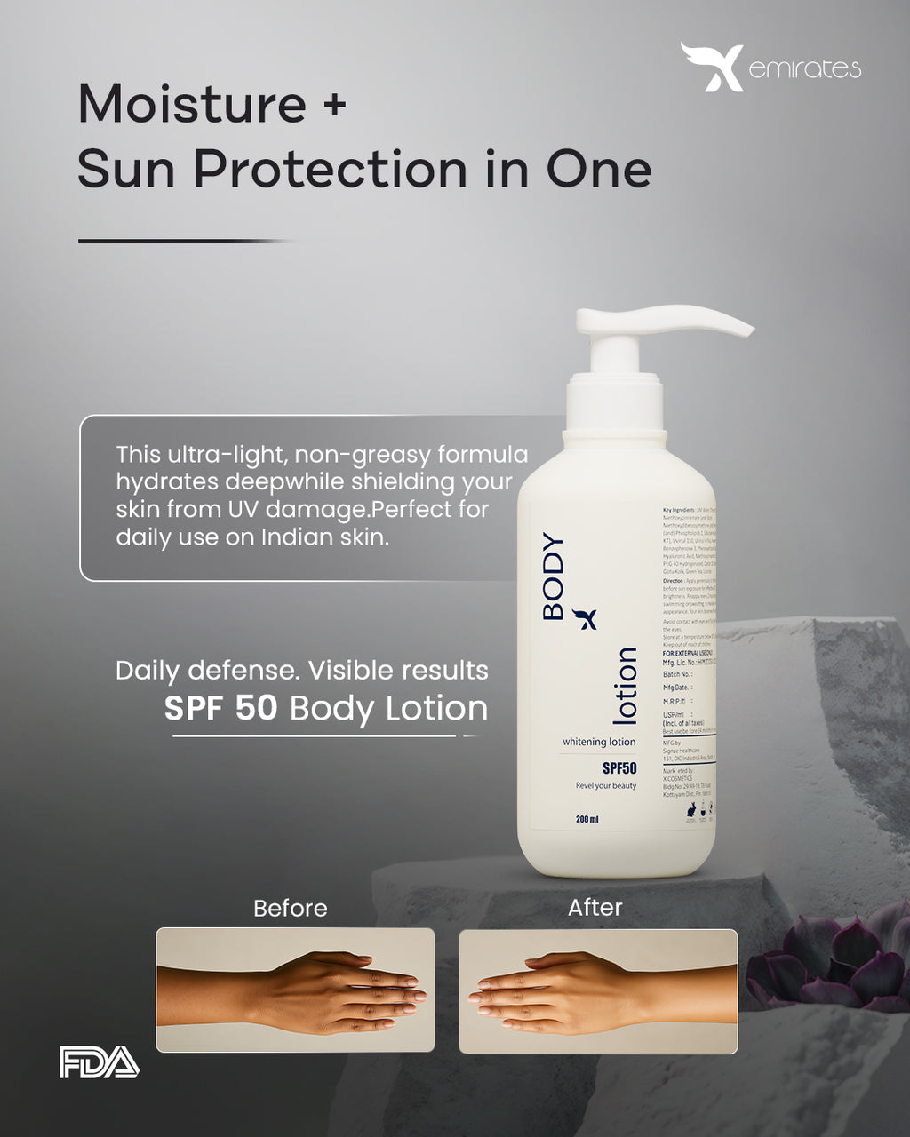 Body Whitening Lotion (200ml)