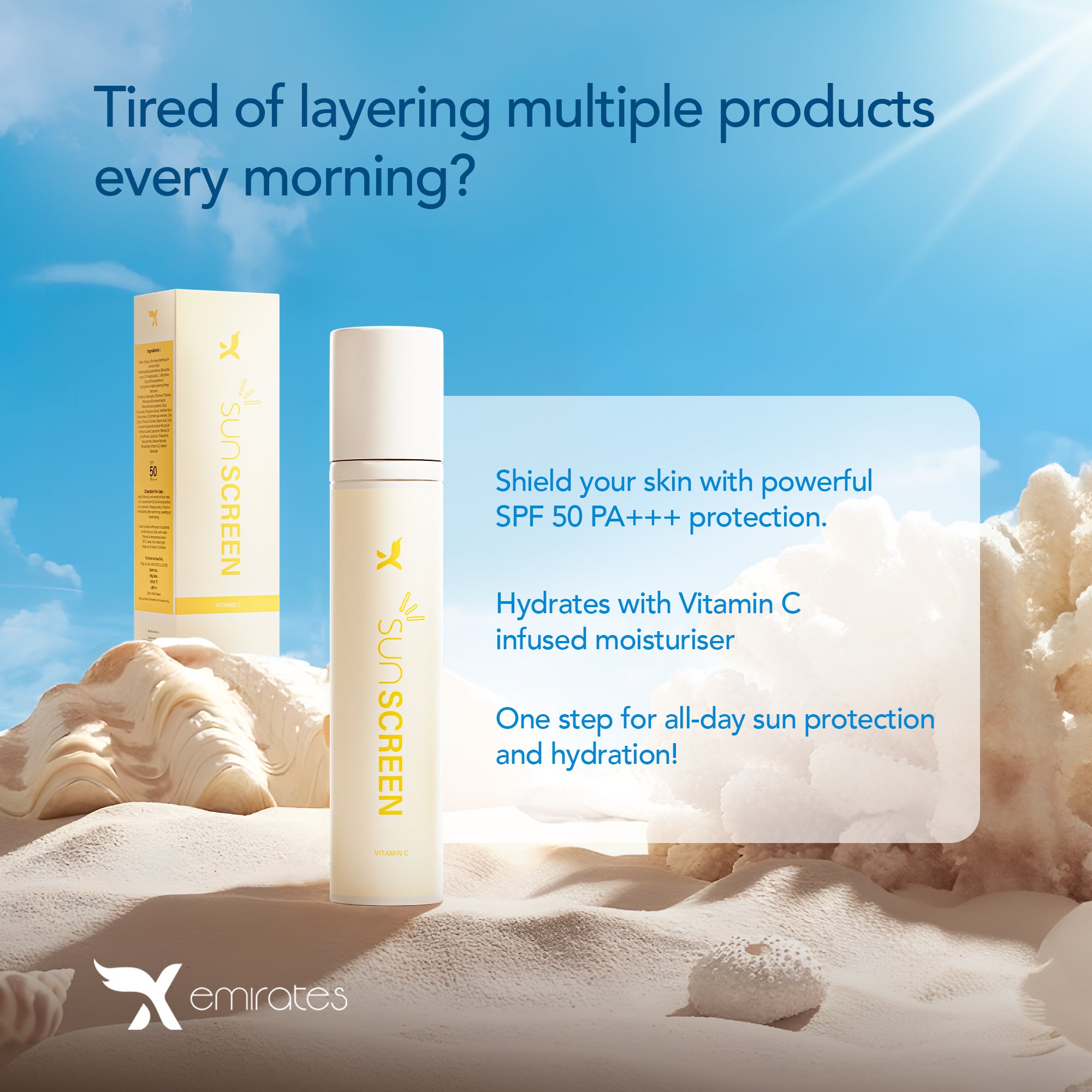 SUNSCREEN SPF | 50 PA+++