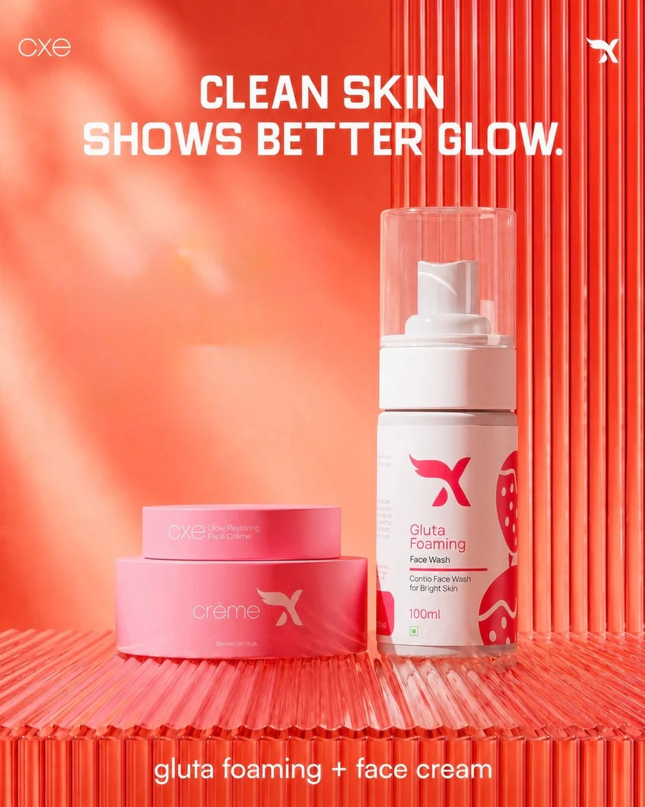 Face Cream & Gluta Foaming face wash - Combo Offer