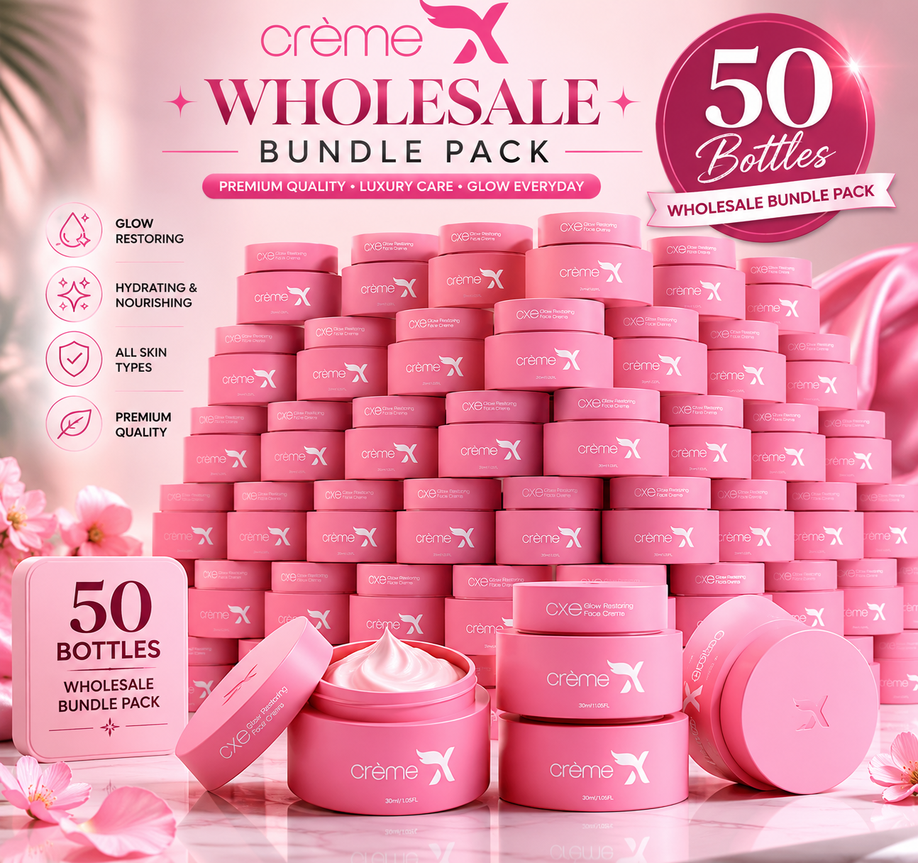 50 FACE WHITENING CREAM