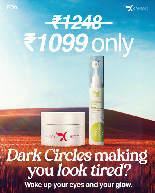 Face Cream & Under Eye Roll on Serum - Combo Offer